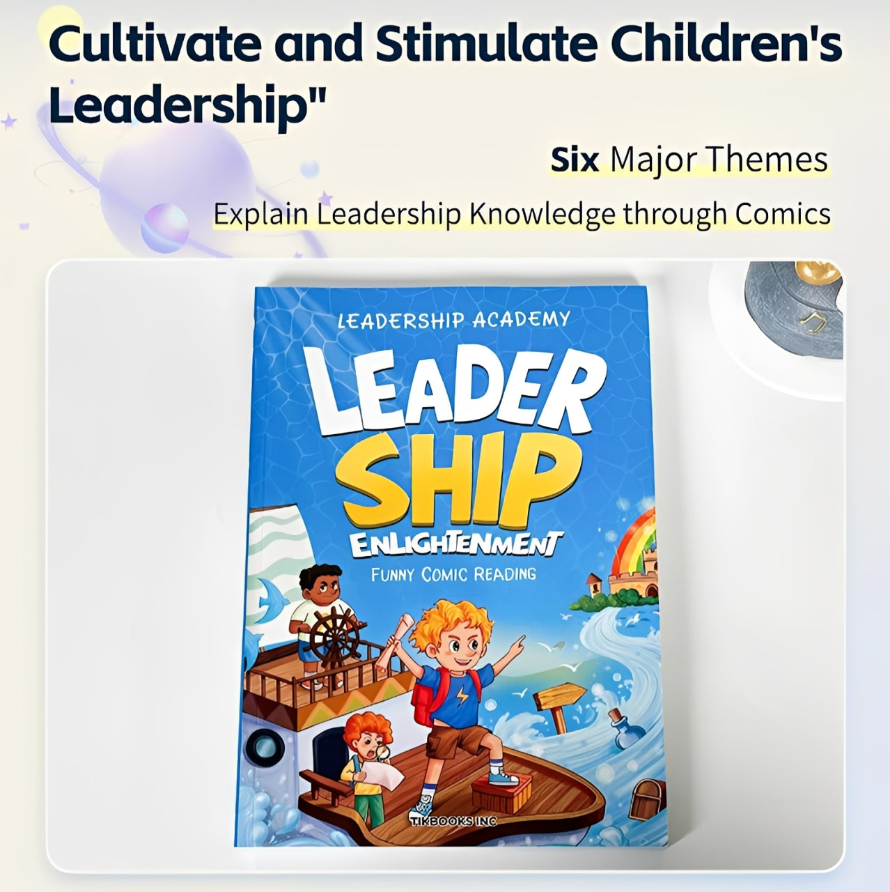 Leadership Enlightenment Funny Comic Reading by Doris Walton