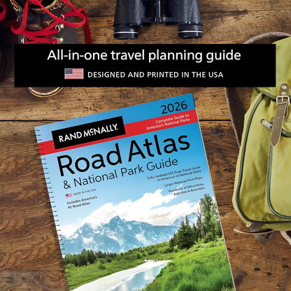 Rand McNally 2026 Road Atlas & National Park Guide: United States, Canada, Mexico