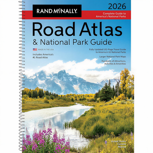 Rand McNally 2026 Road Atlas & National Park Guide: United States, Canada, Mexico