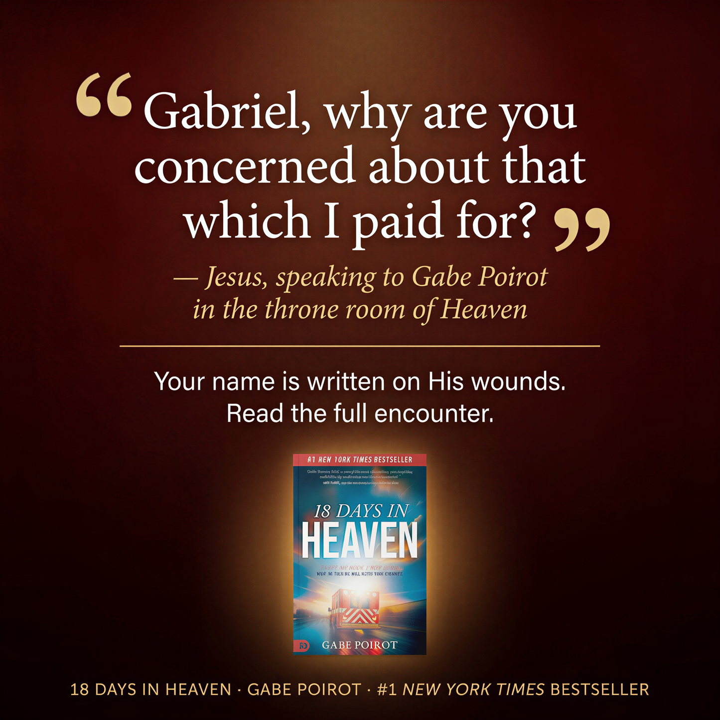 18 Days in Heaven by Gabe Poirot